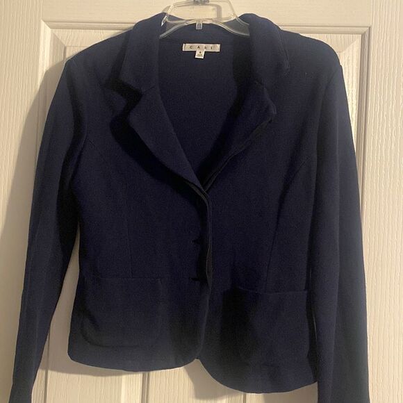 Cabi Size S 3 button Jacket Navy - Picture 2 of 11